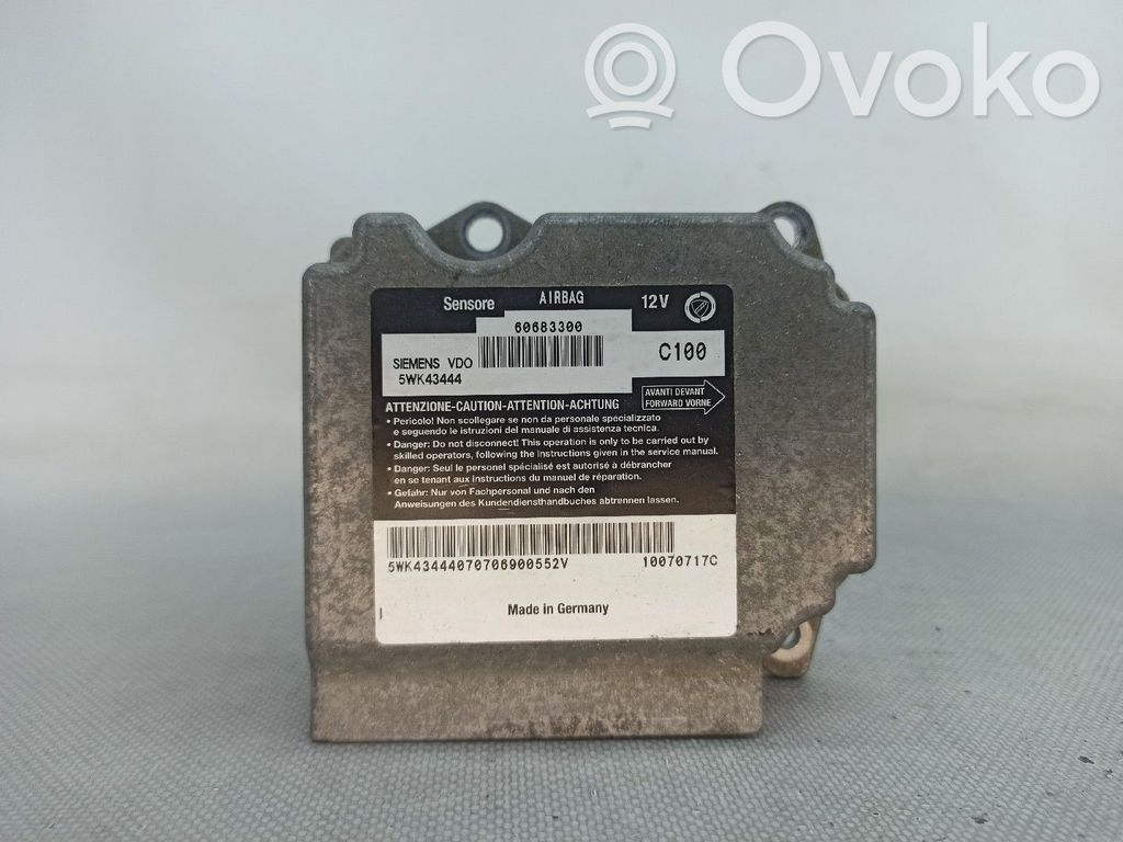 Alfa Romeo GT Unitate/modul de comandă airbaguri 