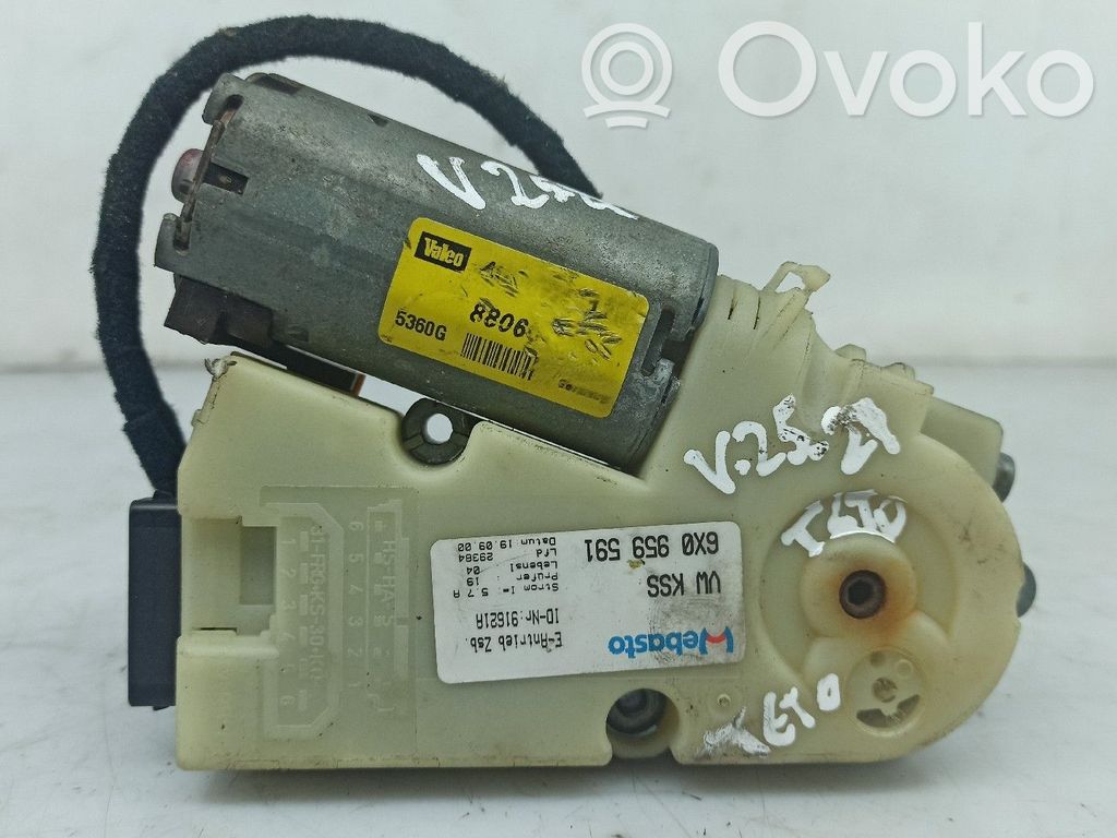 Skoda Octavia Mk2 (1Z) Motor de techo plegable 