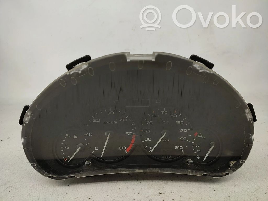 Peugeot 206 Vitezometru (grup de instrumente)