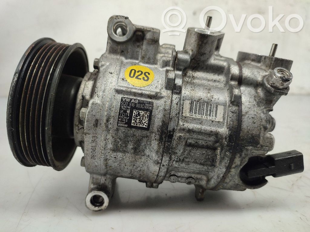 Compresor (bomba) del aire acondicionado (A/C))   5Q0816803D