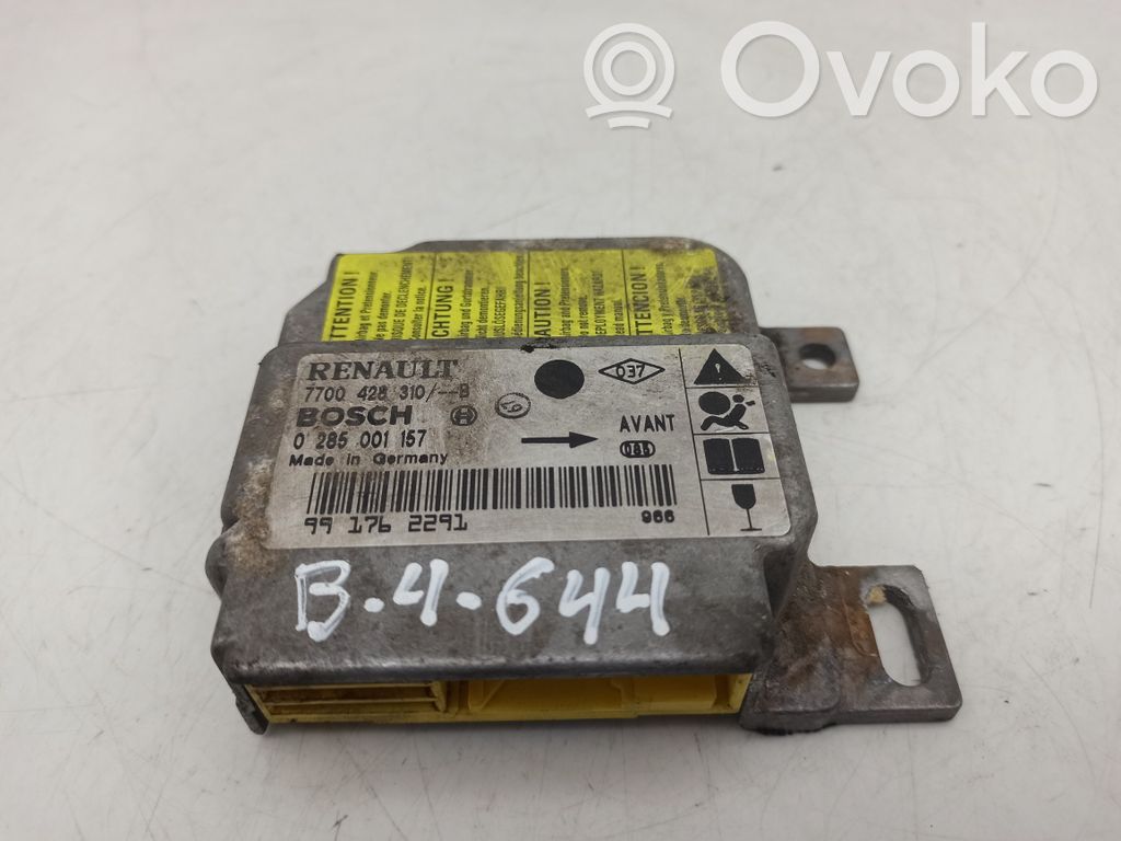 Airbag control unit/module   7700428310B,0285001157