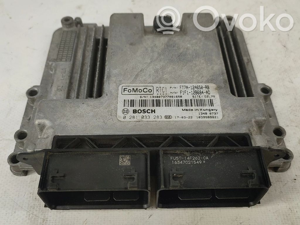 Engine control unit/module   F1F112B684AD,0281033283,F17A12A650RB