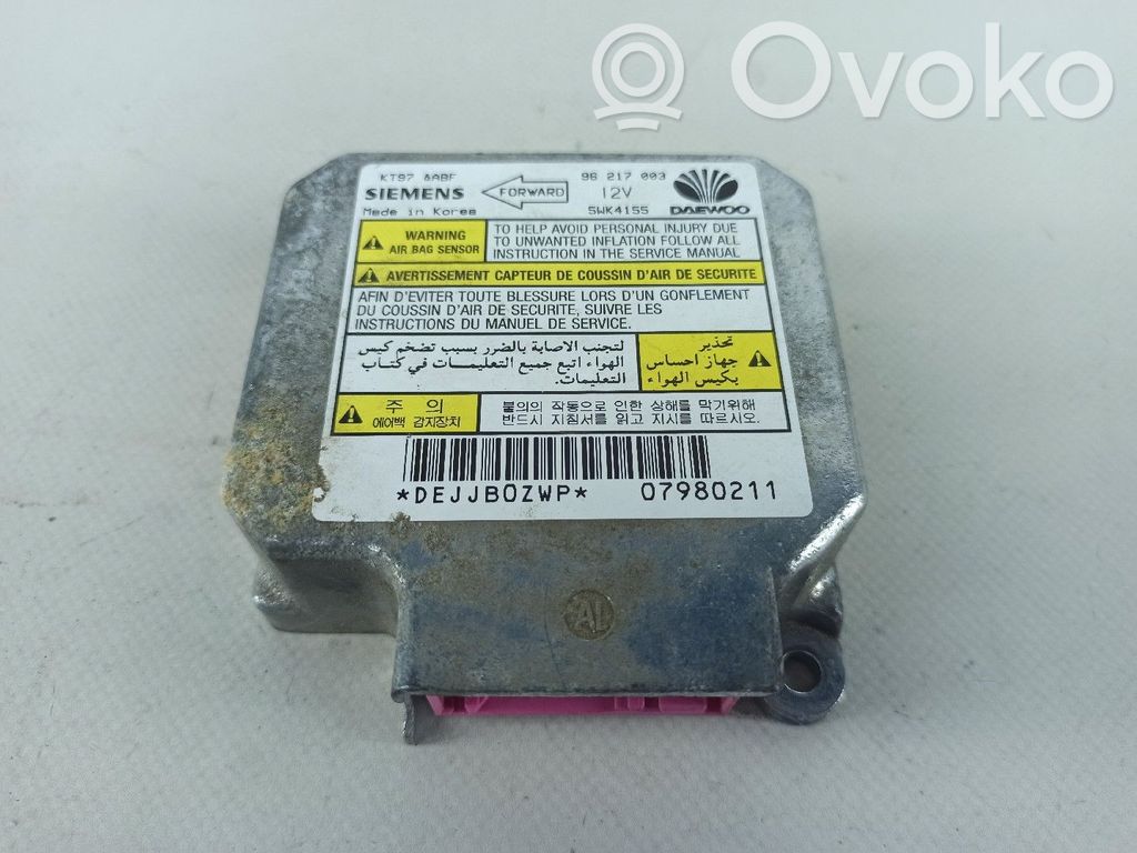 Daewoo Lanos Airbag control unit/module 