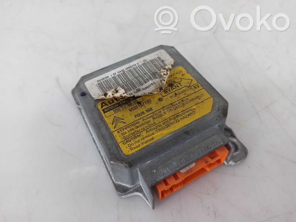 Unidad de control/módulo del Airbag   9632167780