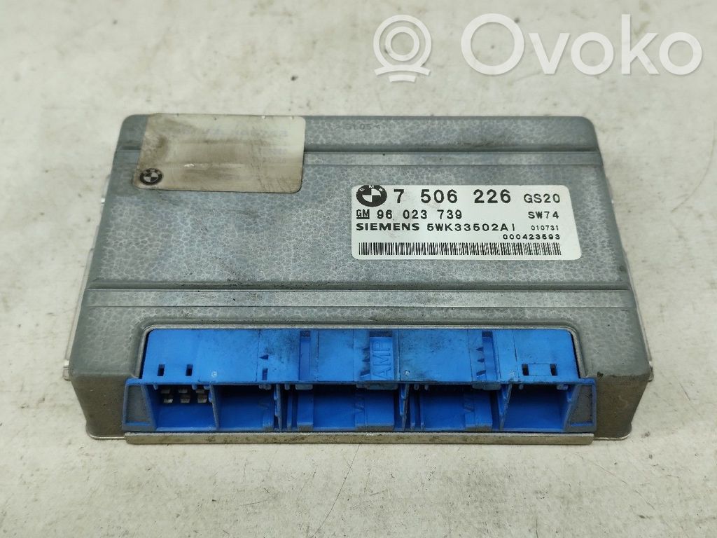 Pārnesumkārbas vadības bloks   7506226,5WK33502,96023739