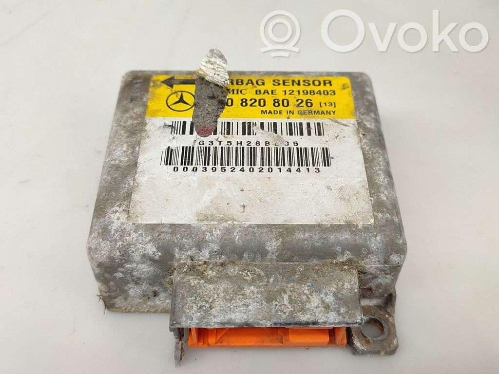 Mercedes-Benz C W202 Unitate/modul de comandă airbaguri 