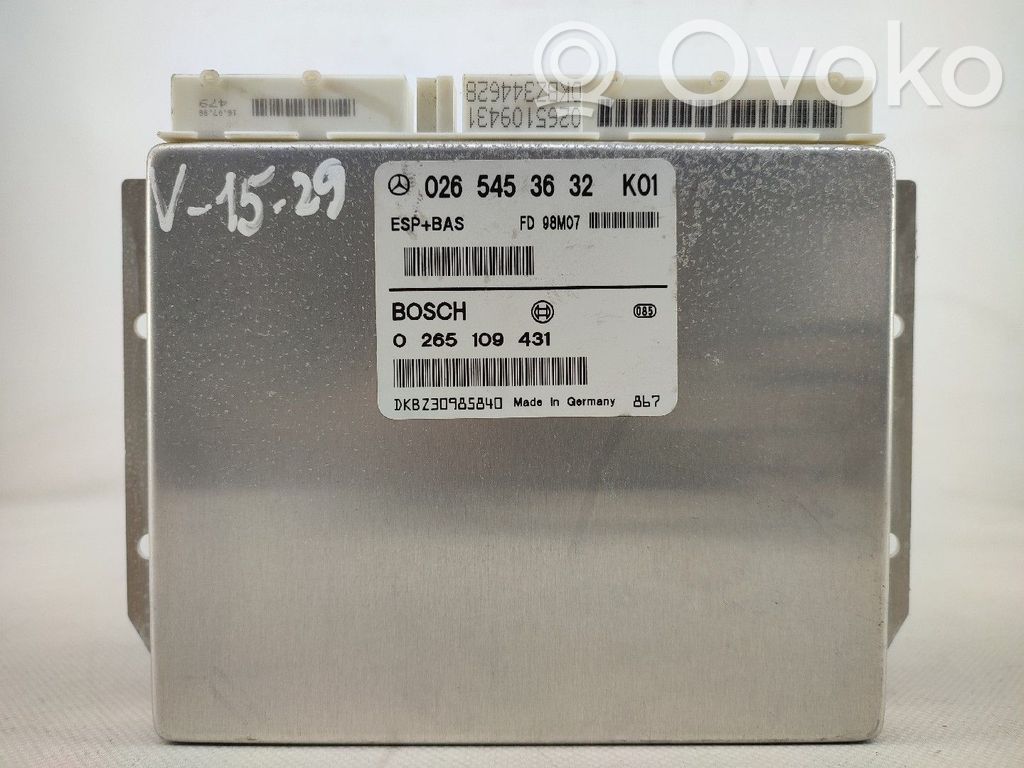 Mercedes-Benz A W168 Autres unités de commande / modules