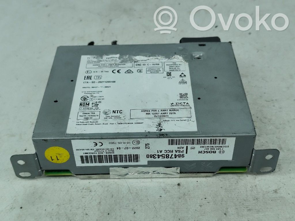 Opel Corsa F Panel / Radioodtwarzacz CD/DVD/GPS 