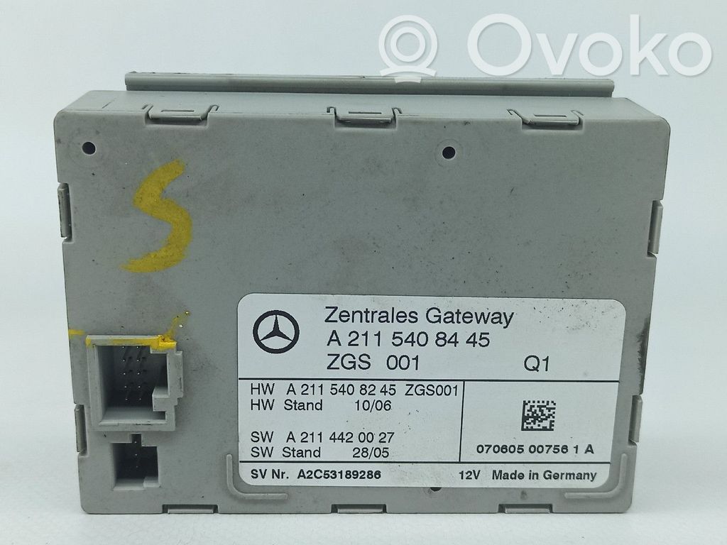 Mercedes-Benz CLS C219 Relè blocco accensione