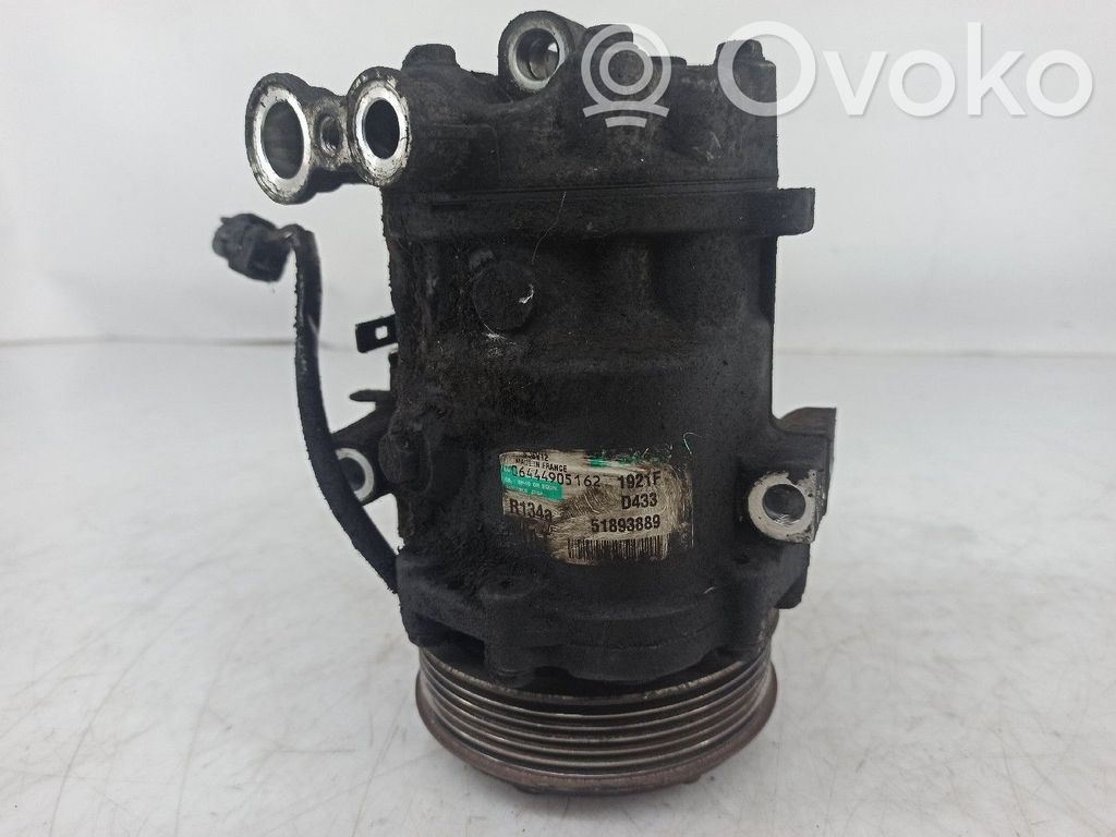 Fiat Punto Evo Compressore aria condizionata (A/C) (pompa) 