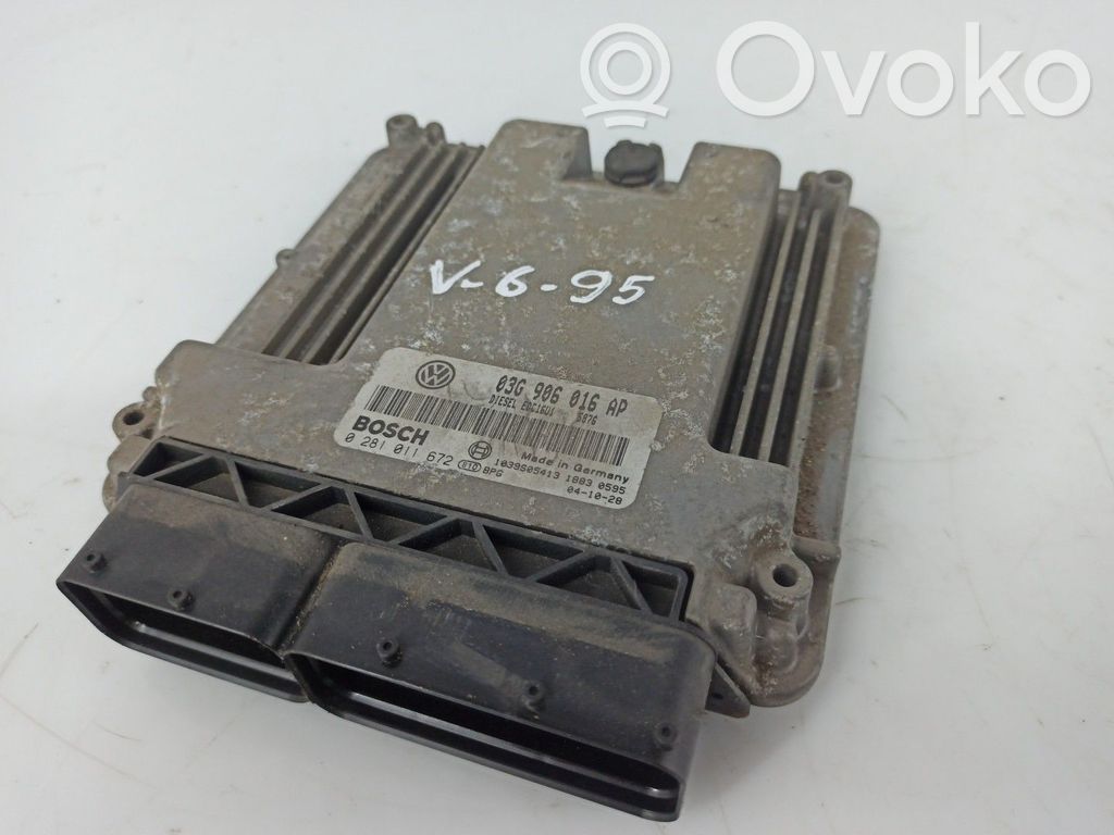 Volkswagen Golf V Unidad de control/módulo del motor