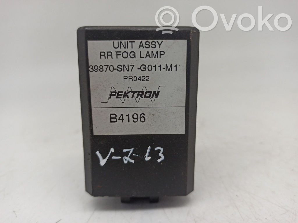 Engine control unit/module   39870SN7G011M1