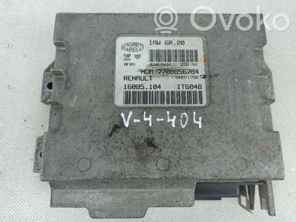 Unidad de control/módulo del motor   7700856784,7700871780