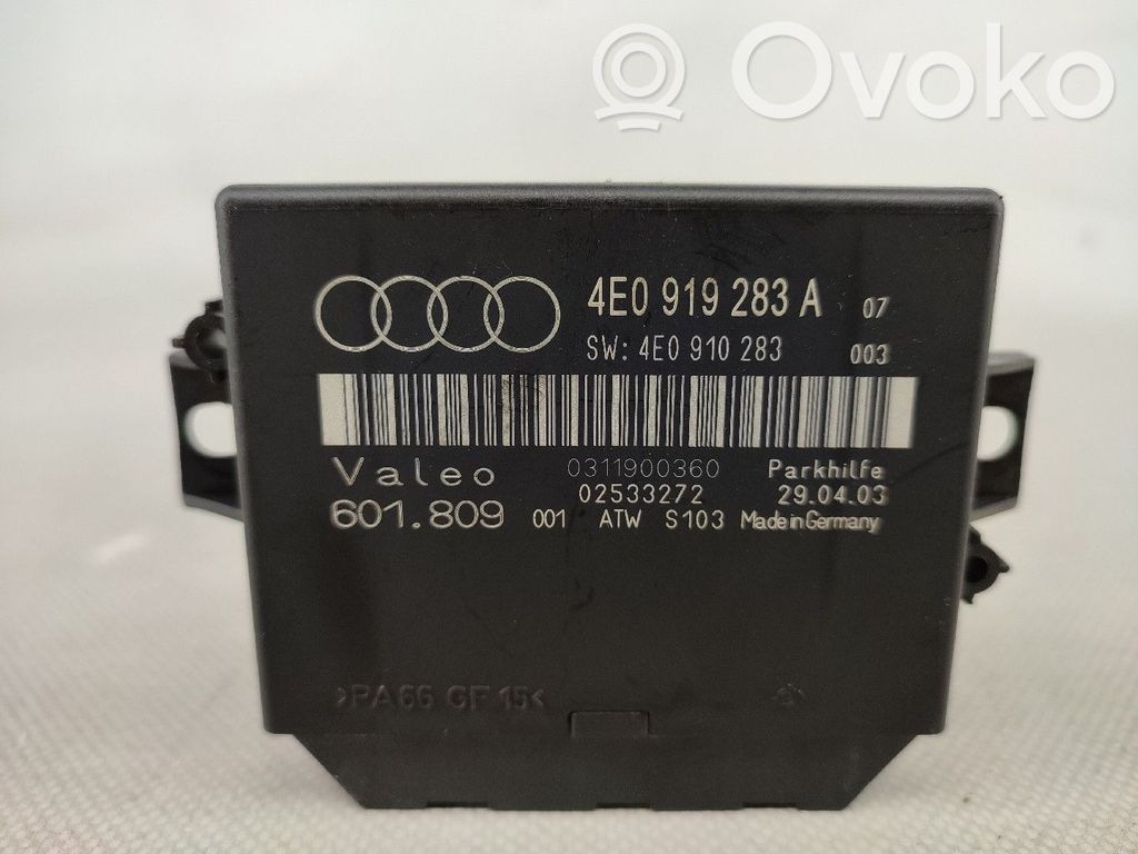 Unidad de control/módulo del motor   4E0919283A,4E0910283