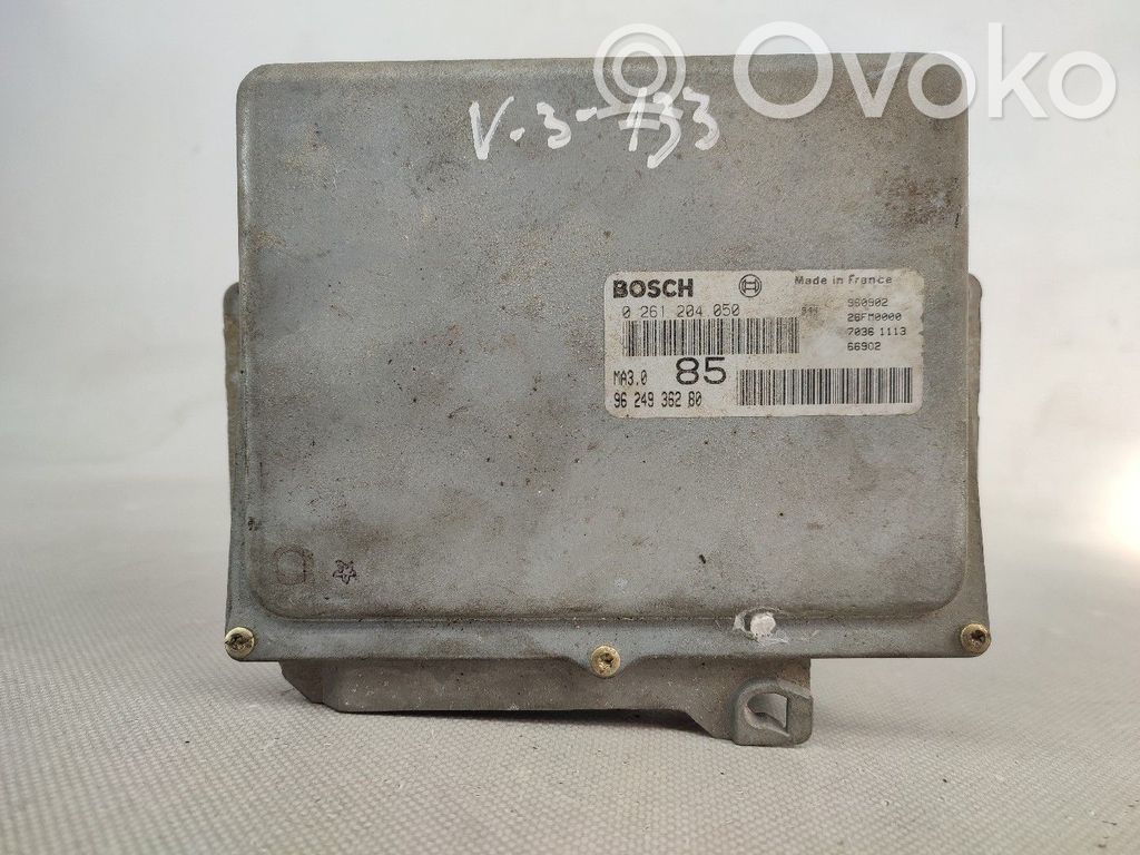 Engine control unit/module   9624936280,0261204050