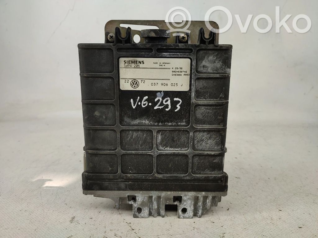Engine control unit/module   037906025J,5WP4206