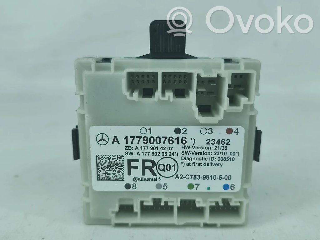 Unidad de control/módulo de la puerta   A1779007616,A1779014207,A1779020524,A2C7839810600