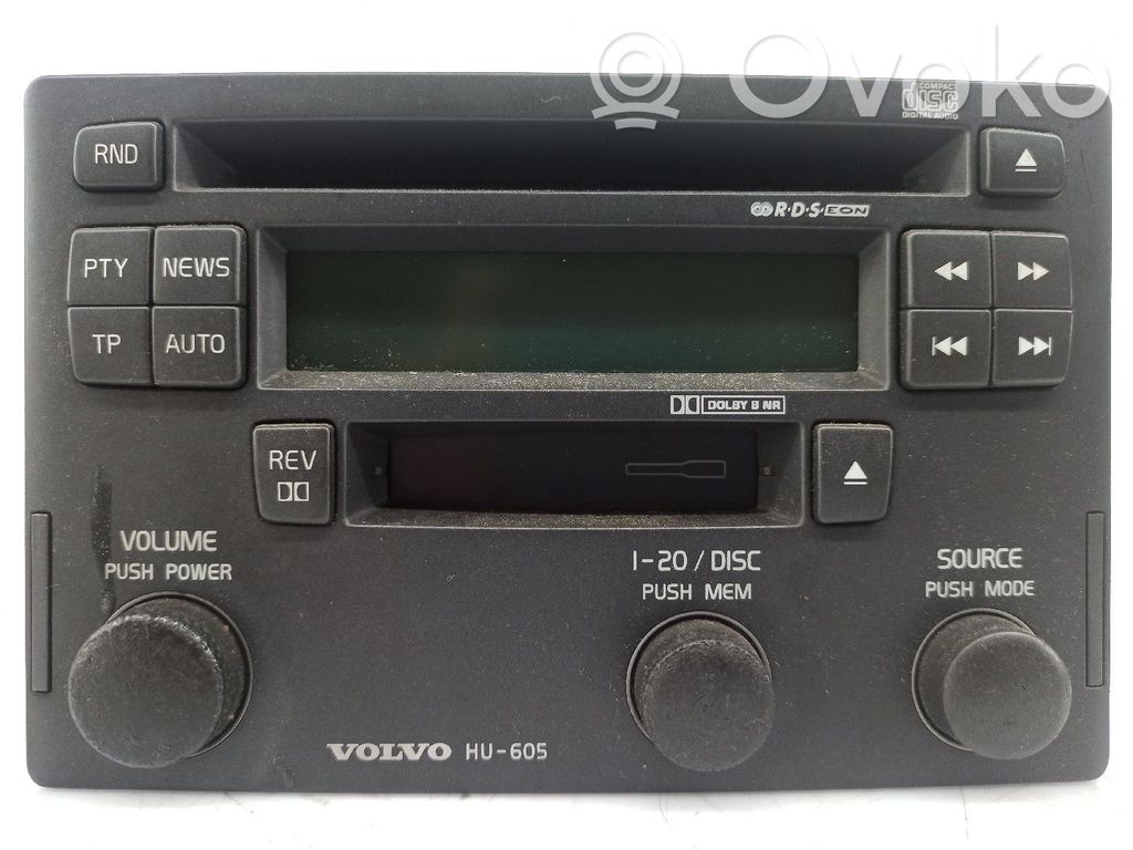 Volvo S40, V40 Unitate principală radio/CD/DVD/GPS