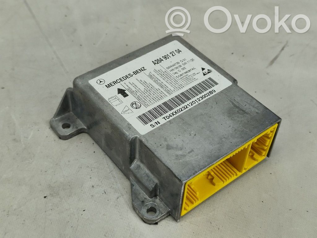 Mercedes-Benz C W204 Unitate/modul de comandă airbaguri 