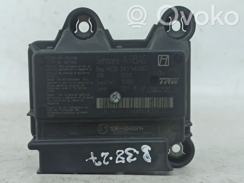 Unidad de control/módulo del Airbag   5801460860