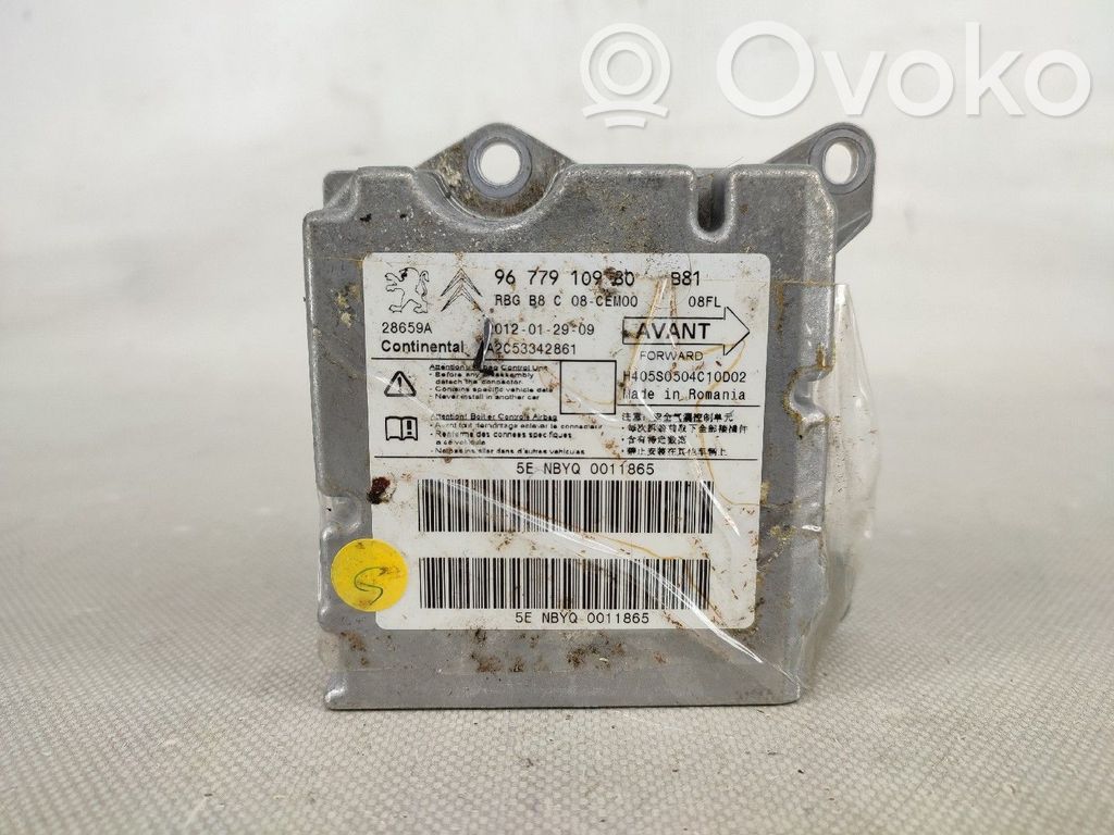 Airbag control unit/module   9677910980