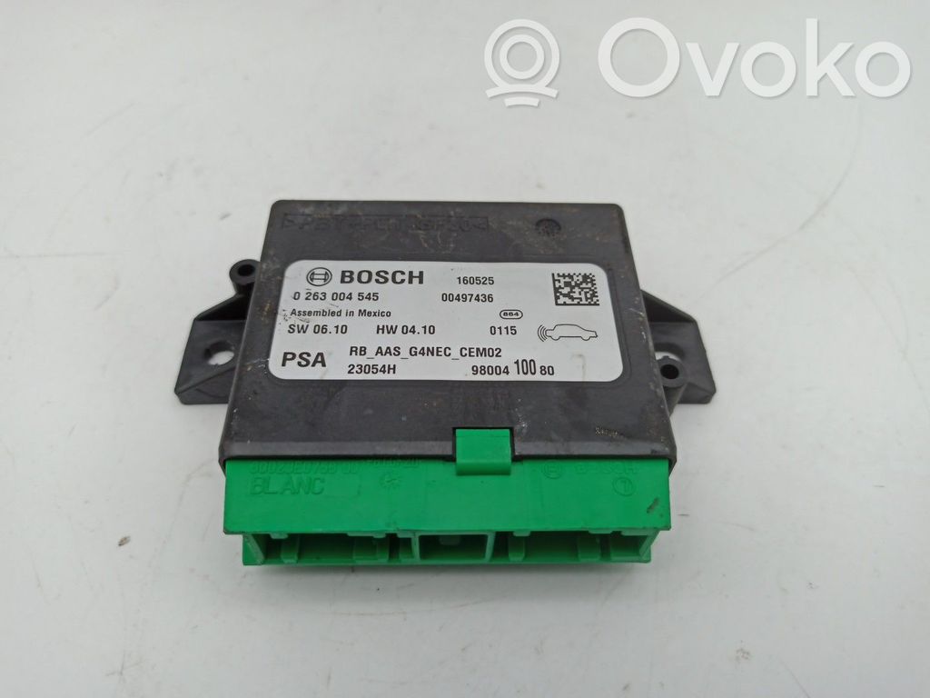 Citroen C4 II Sensor de aparcamiento PDC 