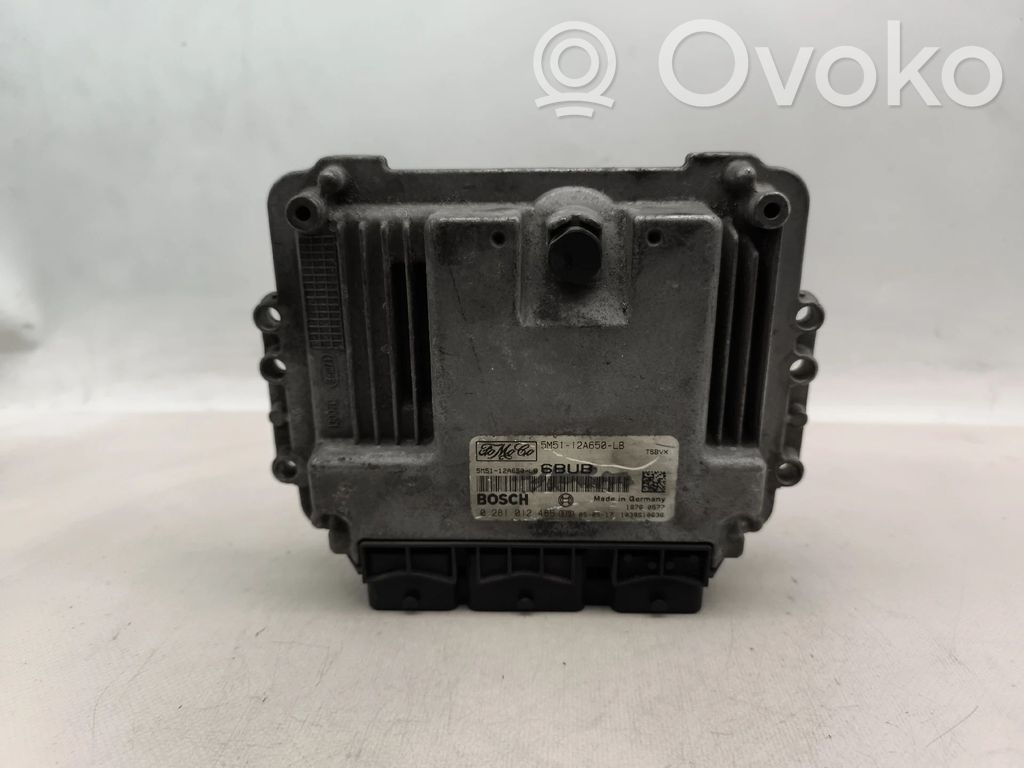Engine control unit/module   5M5112A650LB,0281012486