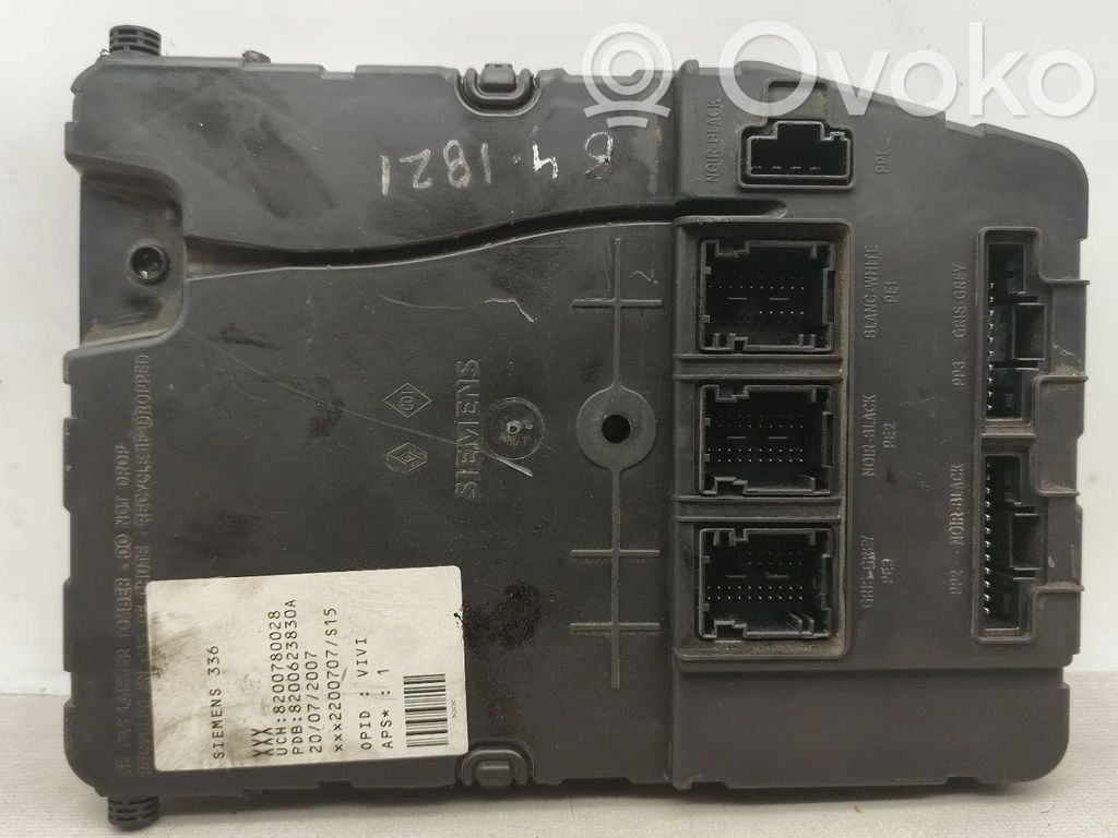 SAM control unit   8200780028,8200623830A,8200780028