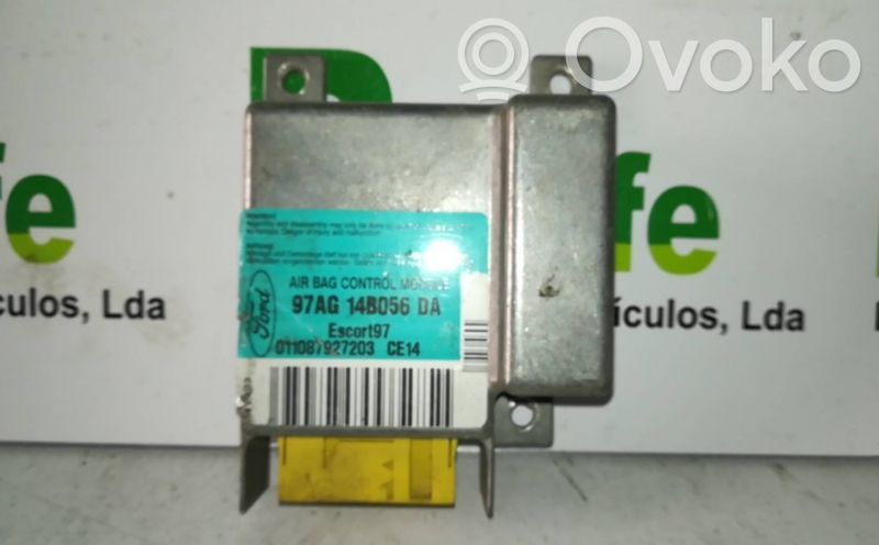 Unitate/modul de comandă airbaguri   97AG14B056DA,011087927203