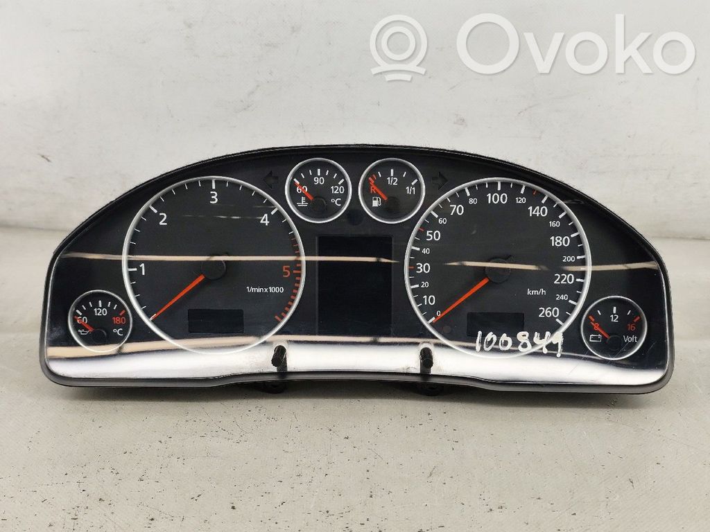 Tachimetro (quadro strumenti)   4B0920933M,100849KM,110080128