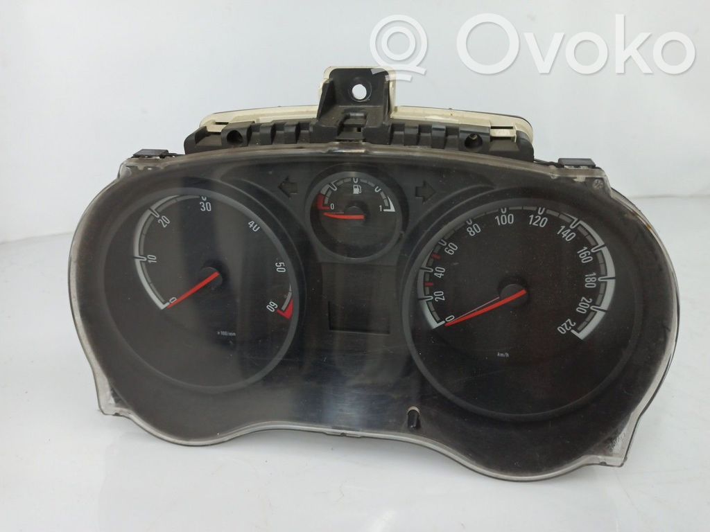 Opel Corsa D Speedometer (instrument cluster) 