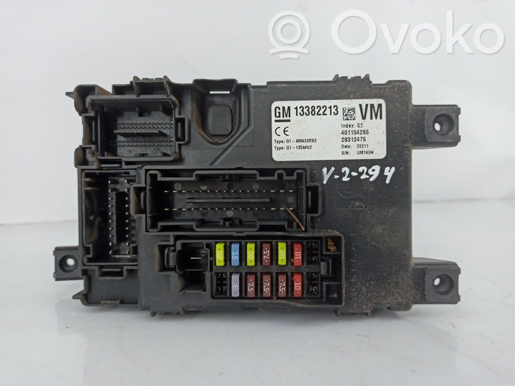 Opel Corsa D Unidad de control SAM 