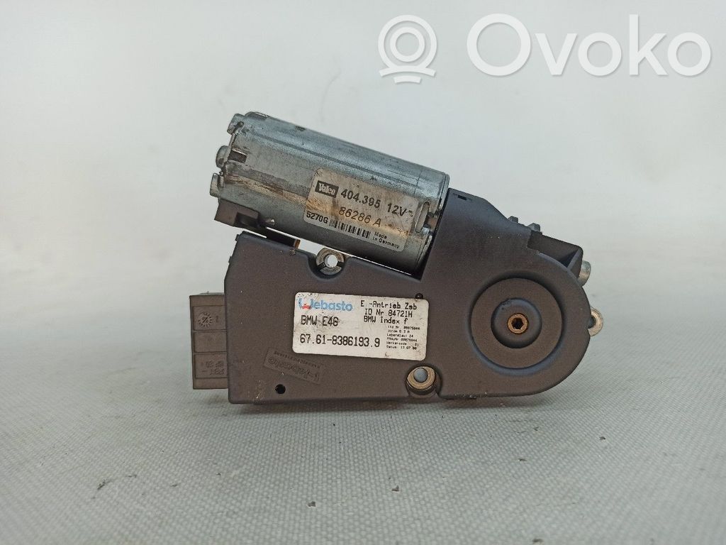 BMW 3 E46 Salokāms jumta motors 
