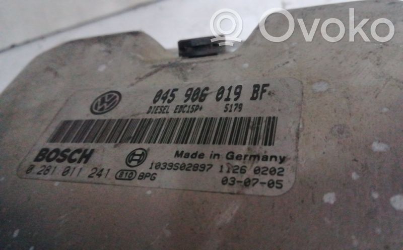 Volkswagen Polo IV 9N3 Centralina/modulo del motore