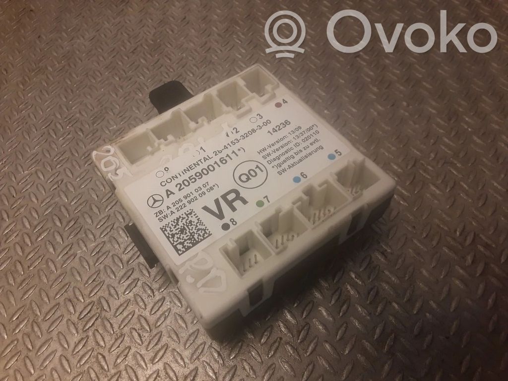 Mercedes-Benz C W205 Door control unit/module 