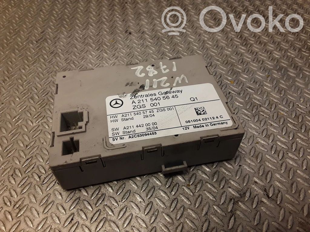 Módulo de control Gateway   A2115405645,2115405645