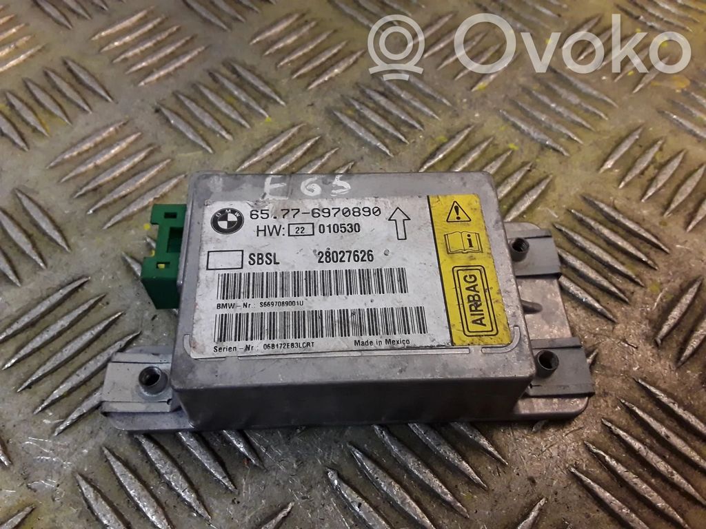 Turvatyynyn ohjainlaite/moduuli   6970890
