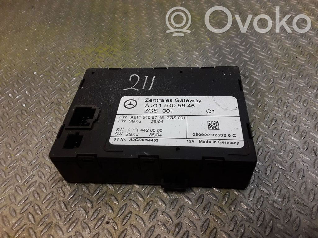 Módulo de control Gateway   A2115405645,2115405645