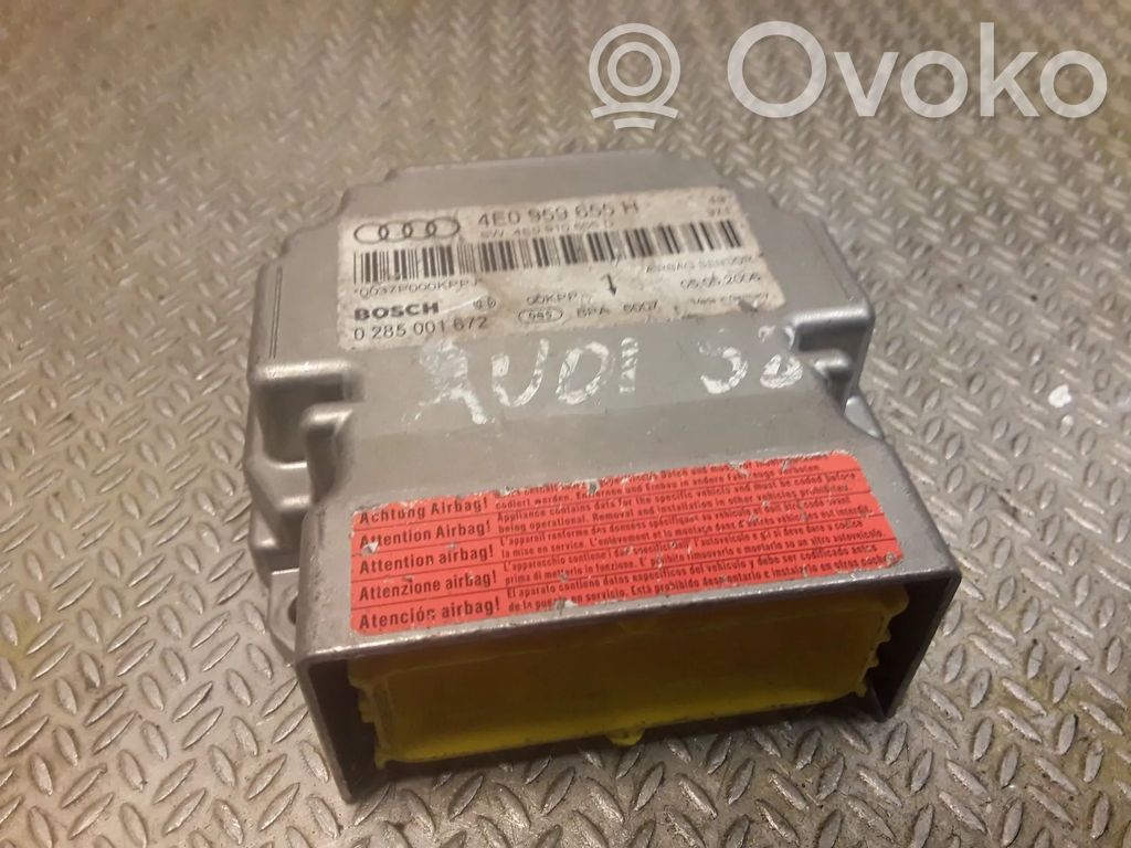 Airbag control unit/module   4E0959655H