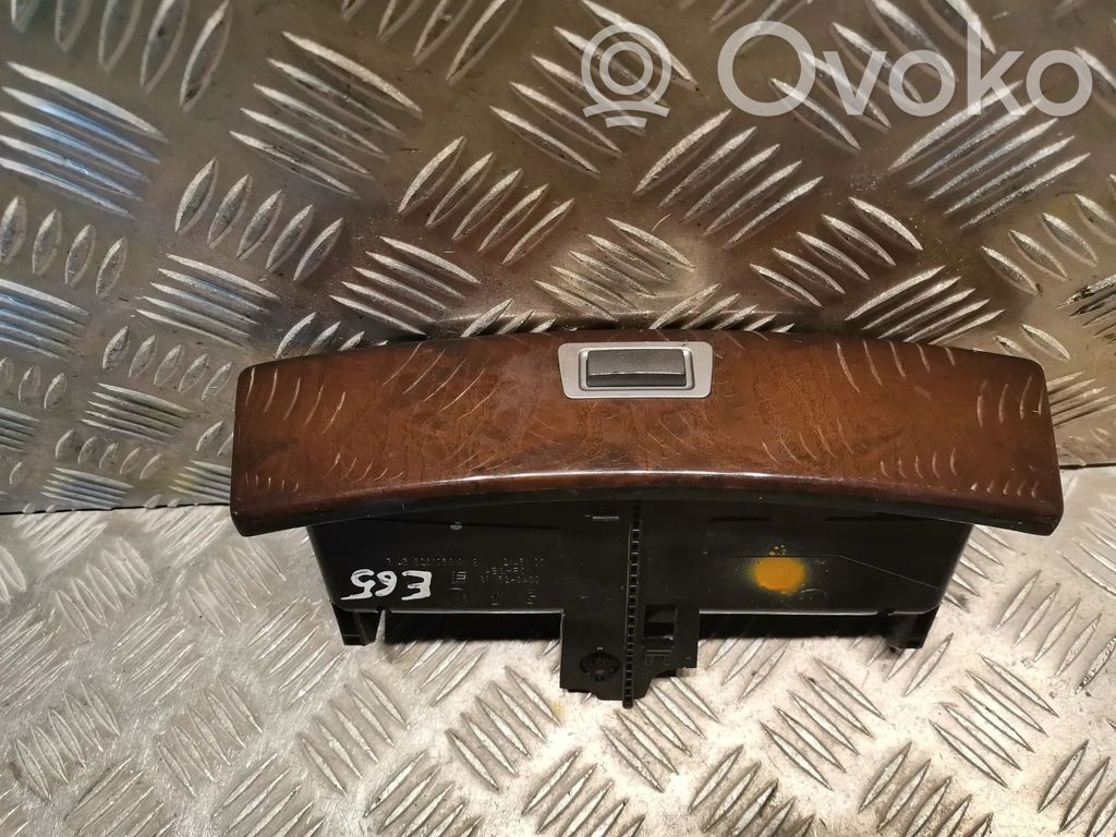 BMW 7 E65 E66 Compartimiento/consola central del panel 
