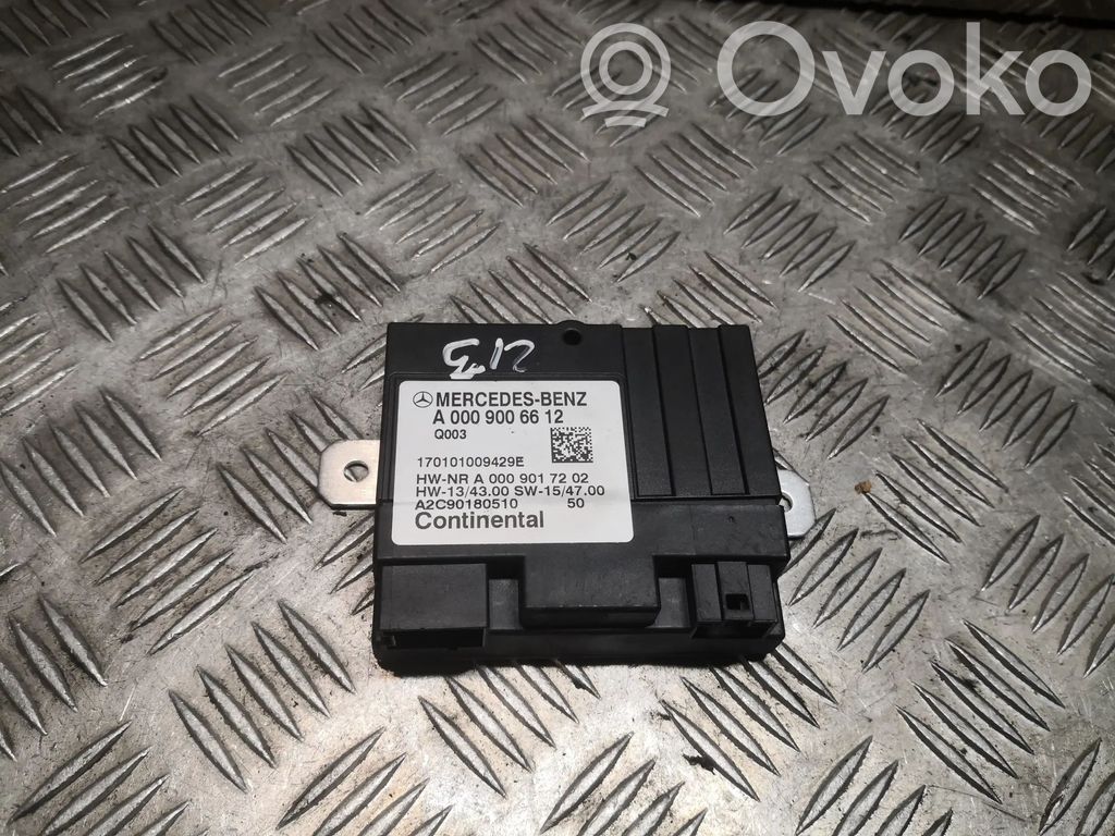 Mercedes-Benz E W213 Unité de commande / module de pompe à carburant 