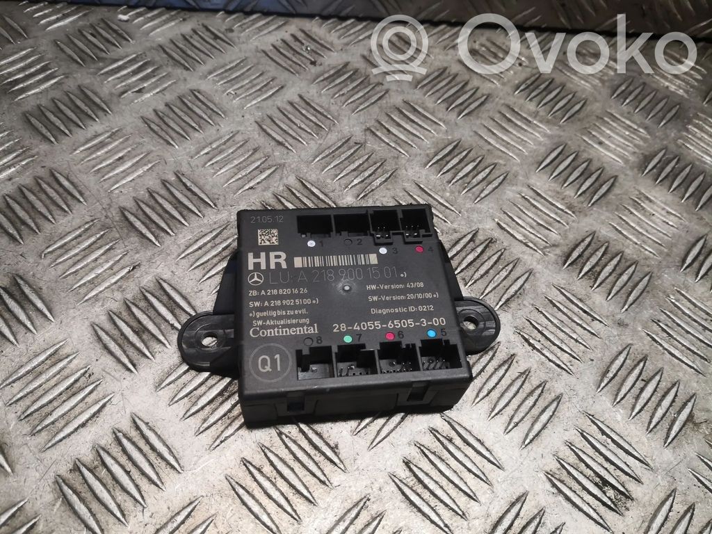 Mercedes-Benz E W212 Unidad de control/módulo de la puerta 