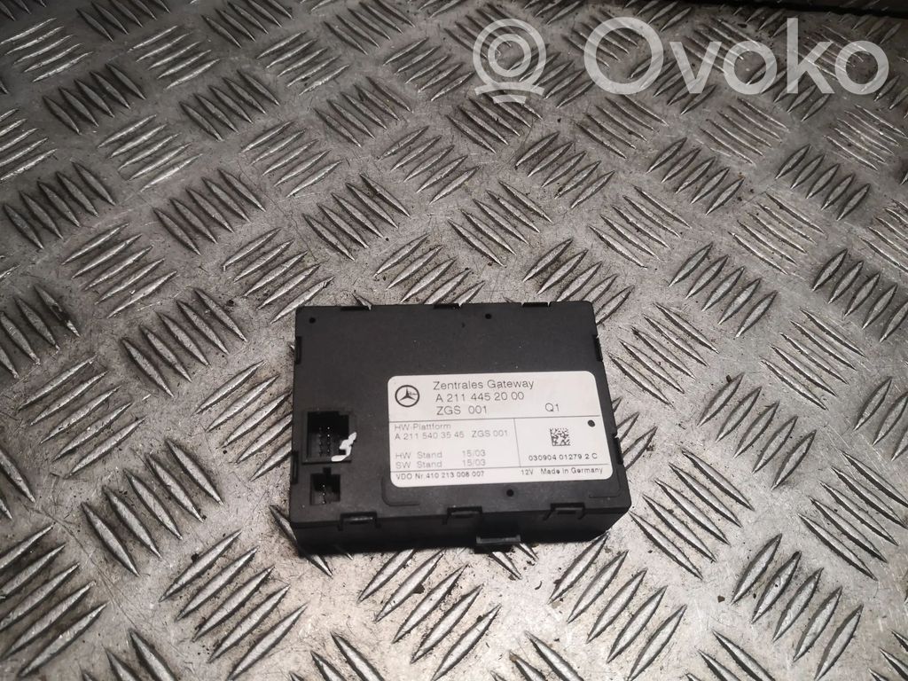 Mercedes-Benz E W211 Módulo de control Gateway 