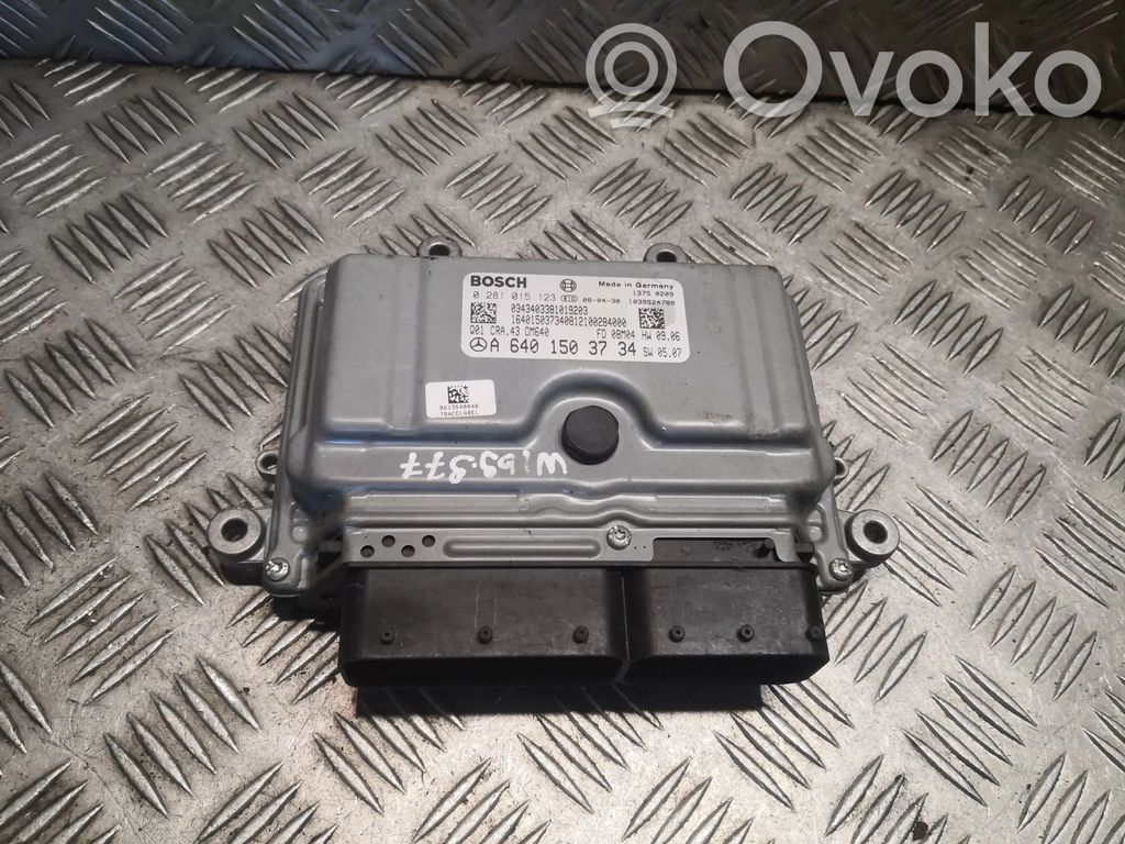 Mercedes-Benz A W169 Engine control unit/module 