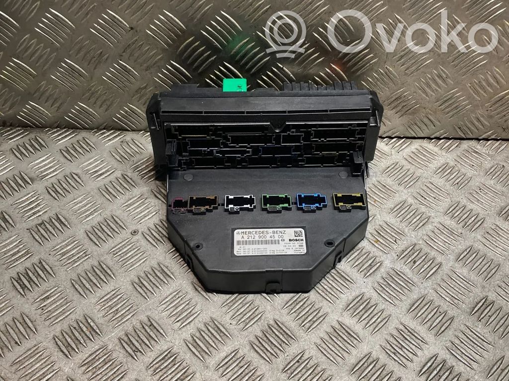 Mercedes-Benz E W212 Juego de caja de fusibles 