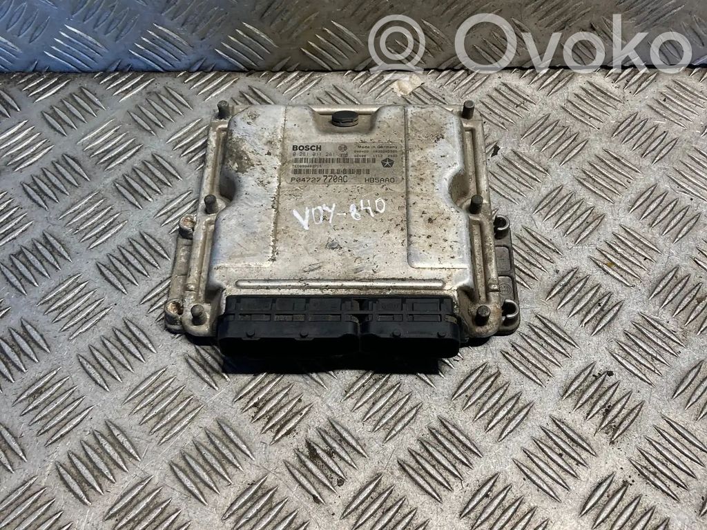 Engine control unit/module   P04727770AC