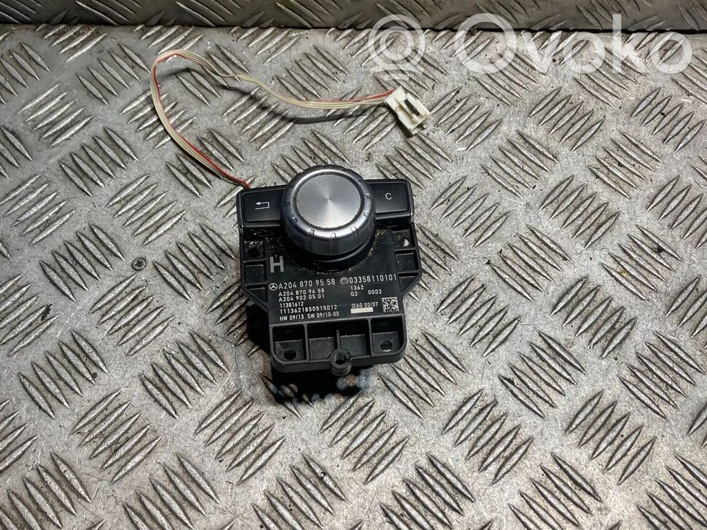 Mercedes-Benz C W204 Unidad central de control multimedia 