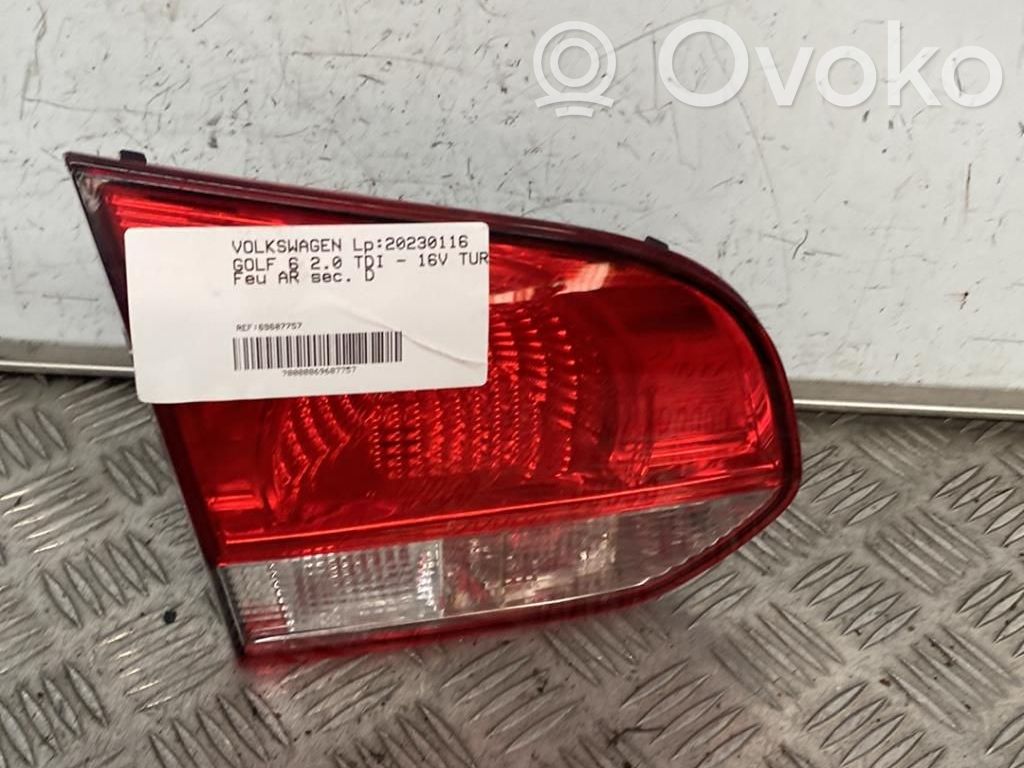 Volkswagen Golf VI Takaluukun takavalot 