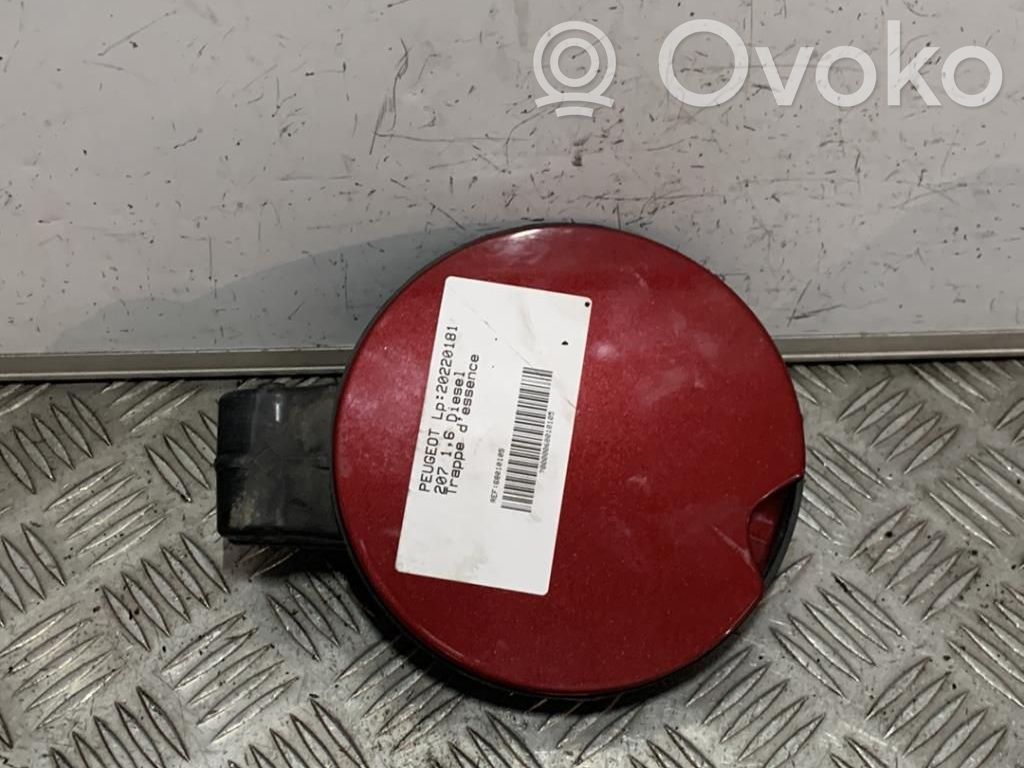 Peugeot 207 Bouchon, volet de trappe de réservoir à carburant