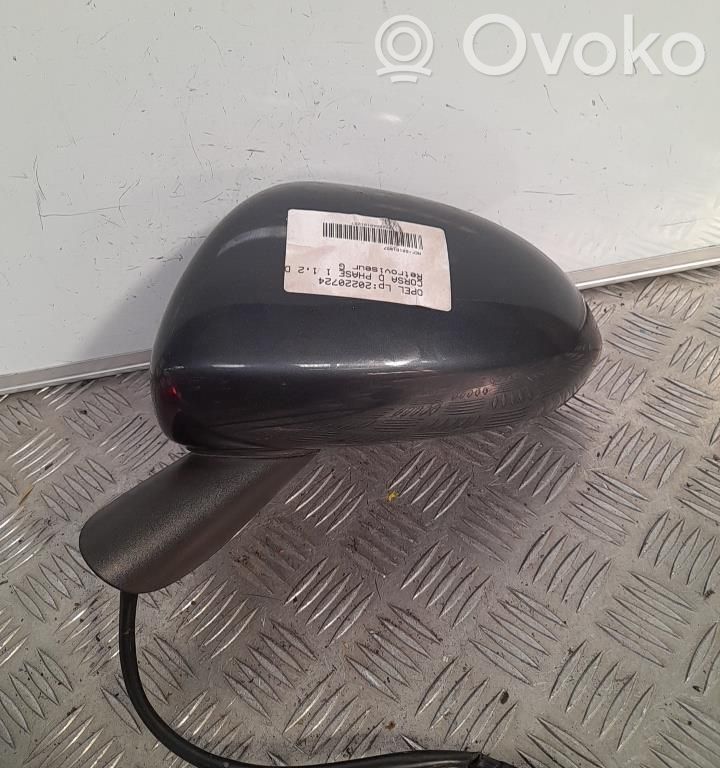 Opel Corsa D Manualne lusterko boczne drzwi przednich